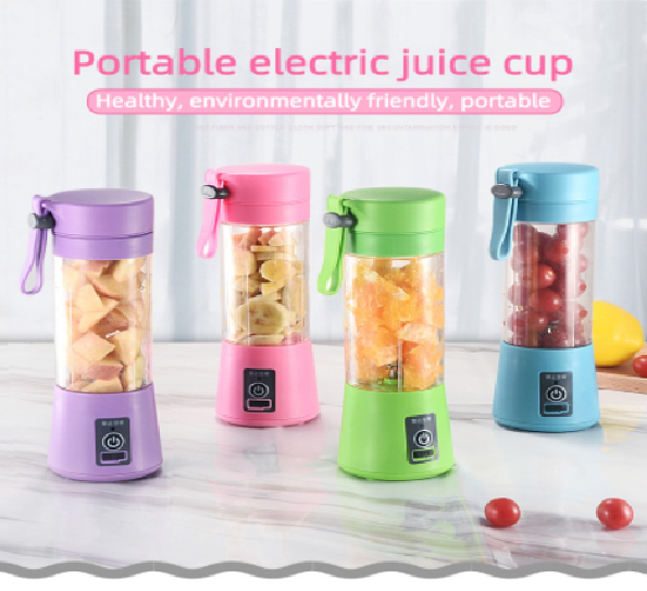 Portable Blender Bottle Electric Orange Juicer Fresh Smoothie Mixer Squeezer