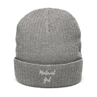 Material Girl Recycled cuffed beanie