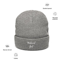 Material Girl Recycled cuffed beanie