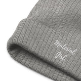 Material Girl Recycled cuffed beanie